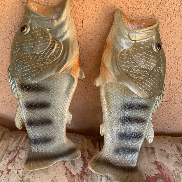 NWOT fun fun 🤩 fish 🐠 🐟 flip flop - Picture 5 of 5